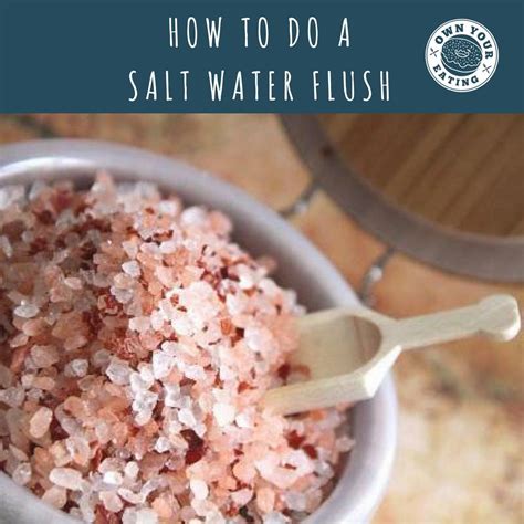 Cleanse Your Colon with a Salt Water Flush - Own Your Eating with Jason ...