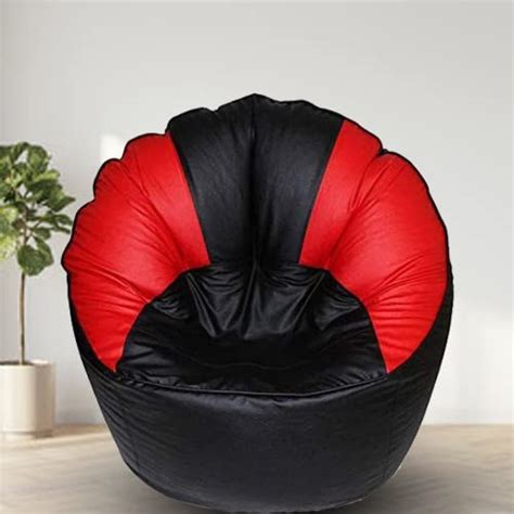 Coaster SHINE Jumbo Sofa Mudha Bean Bag Cover (Without Beans) (Black ...