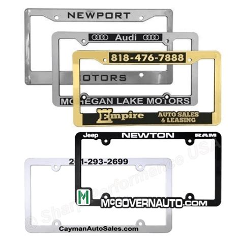 Image result for Auto Dealer License Plate Frames