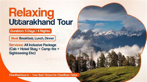 Relaxing Uttarakhand Tour Package - 5 Days / 4 Nights