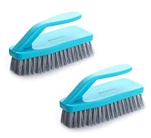 Madhuli Cloth Cleaning Brush With Handle - Premium for Washing Clothes ...