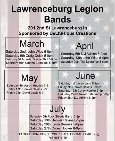 Corey hooker at the lawrenceburg legion, Lawrenceburg American Legion ...