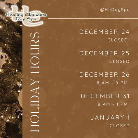 Specials - Healing Elements Day Spa