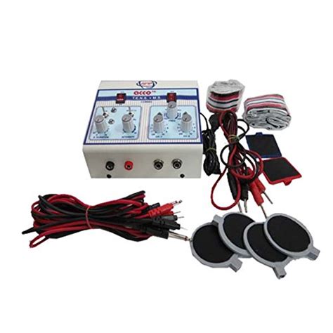 Acco Combo Machine Tens Unit 2Ch and Muscle Stimulator 2pads Pain ...