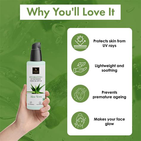 Aloe Vera Hydrating Sunscreen Serum (45 ml) – Good Vibes