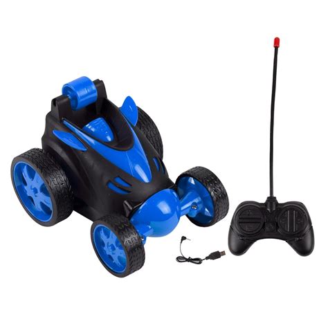 Gooyo DB2060 Rotating & Rolling Rechargeable Small Stunt Racing Car Toy ...