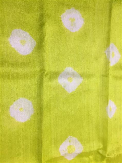 Bandhani pure raw silk fabric – Akrithi