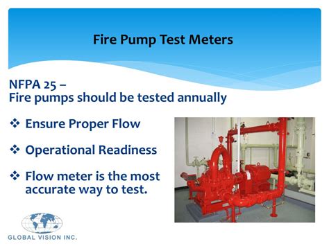 Image result for Using a Flow Meter On Fire Pump