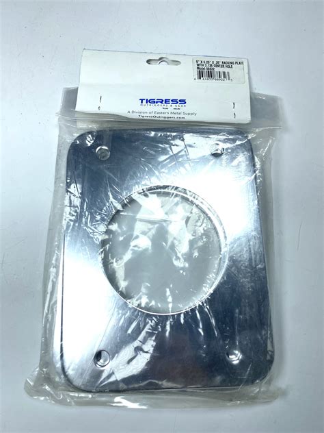 -NEW- Tigress 88932, Aluminum Backing Plates 5'' x 6.25'' x .25'' - Max ...