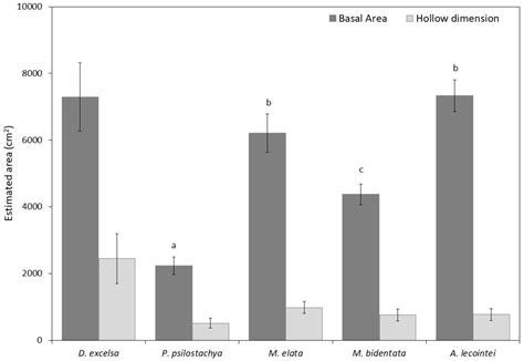Stem Decay in Live Trees: Heartwood Hollows and Termites in Five Timber ...