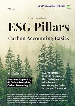 ESG Pillars Carbon Accounting Basics: Module 6 eBook : Suman, Vivek ...