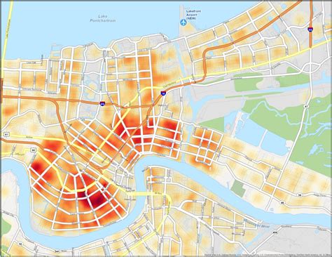 New Orleans Crime Map - GIS Geography