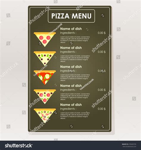 Pizza Restaurant Menus Examples 的图像结果