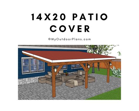 14x20 Patio Cover Plans
