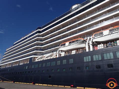 MS westerdam cruise ship Docks in Apia. — Eyespy radio 87.5 fm