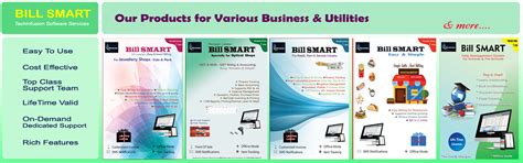 Bill Smart - FAST & EASY BILLING & ACCOUNTING SOLUTION by TECHINFUSION ...