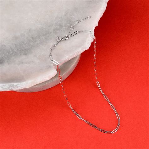 Buy Z PL Paperclip Chain Necklace - Accessorize India