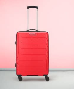 ARISTOCRAT CHROMA 8W(N) STROLLY MEDIUM 360 RED Check-in Suitcase 8 ...
