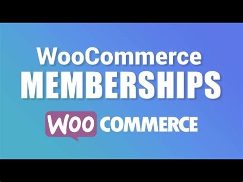 Image result for WooCommerce Membership Tutorial