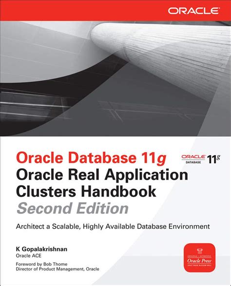 Buy Oracle Database 11g Oracle Real Application Clusters Handbook ...