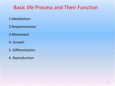 Image result for Basic Life Process