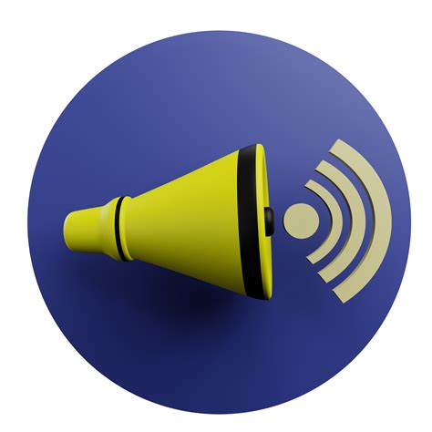 3 D illustration of volume icon 34762975 PNG
