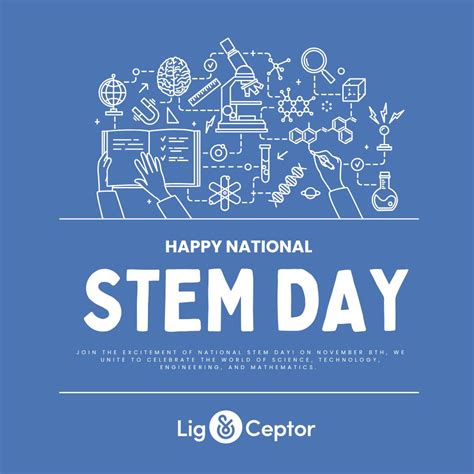 Lig & Ceptor on LinkedIn: Join the excitement of National STEM Day ...