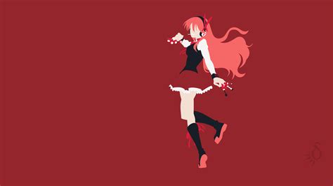 Minimalist HD Wallpaper of Chelsea from Akame ga Kill! by Krukmeister