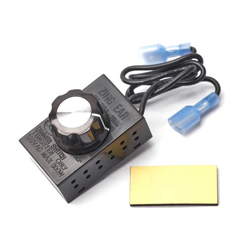Buy Criditpid Fireplace Stove Blower Fan Variable Rheostat Speed On/Off ...