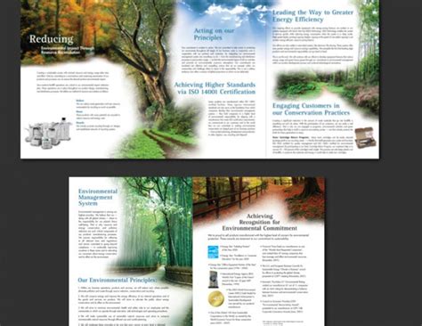 Environment Brochure Design 的图像结果