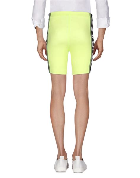 adidas Originals Synthetic Shorts in Yellow for Men - Lyst