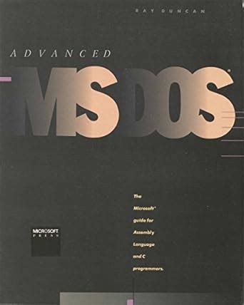 Image result for MS-DOS Programming Book