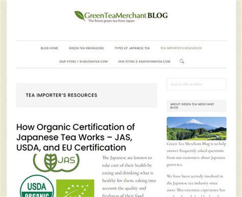 Japanese Green Tea Co. Acquires ShizuokaTea.com, KagoshimaTea.com & Gr ...