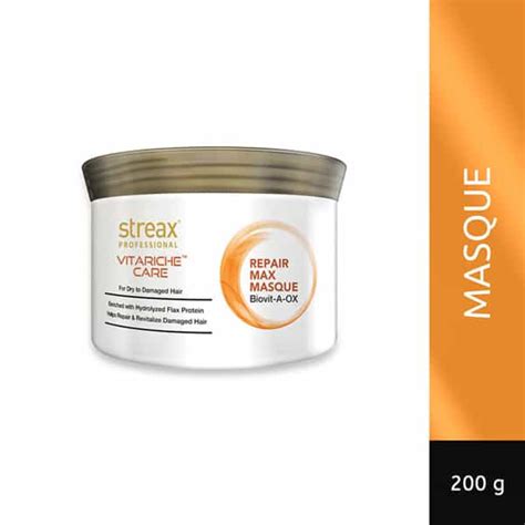 Buy STREAX PROFESSIONAL VITARICHE CARE REPAIR MAX MASQUE 200G Online ...