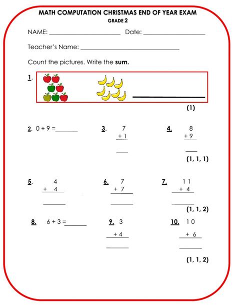 Math Computation 的图像结果