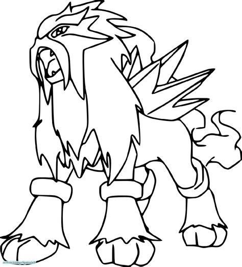 Printable Legendary Pokemon Coloring Pages - PrintablePost Creations