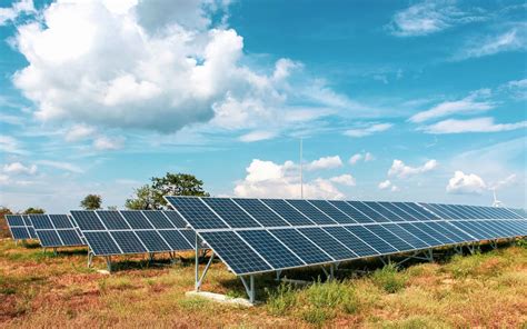 Ground mounted solar panels