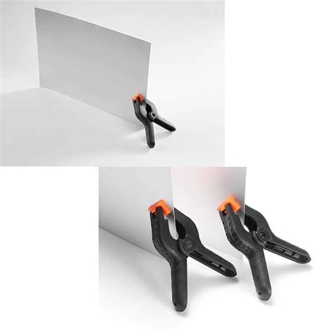 GIFTMAX Photography Backdrop Support Spring Clamp 4.3"/11cm for ...