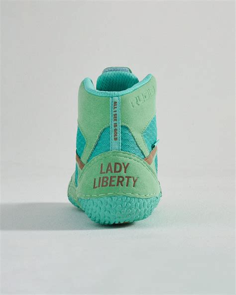 Jordan Burroughs Alpha 2.0 Adult Wrestling Shoes - Lady Liberty | RUDIS