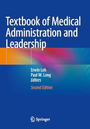Buy Textbook of Medical Administration and Leadership Book Online at ...