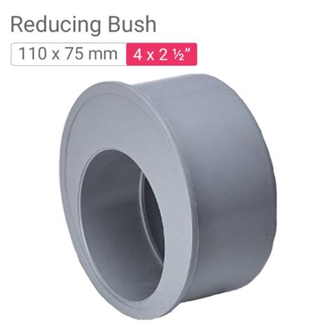 Star PVC Reducing Bush 110x75mm 4x2.50inch | mykit | Buy online | Buy ...