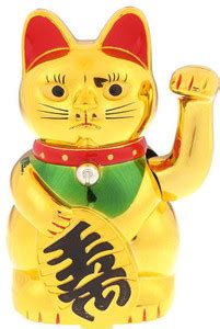 VibeX Vastu/Feng Shui Welcome Cat Waving Good Luck Decorative Showpiece ...