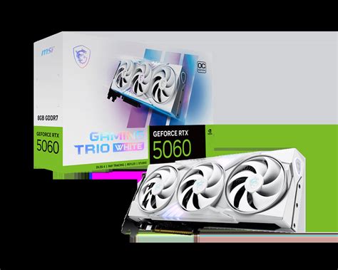 MSI GeForce RTX 5060 8G GAMING TRIO OC WHITE Graphics Card | Smart Techno