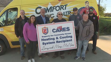 Army veteran wins HVAC system after falling on hard times