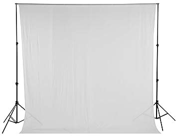Amazon Basics Professional White Screen Backdrop Cloth (8x9 ft ...