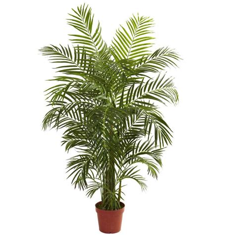 Buy 4.5 ft. Artificial UV Resistant Indoor/Outdoor Areca Palm Online at ...