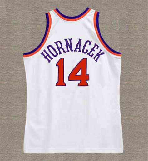 JEFF HORNACEK Phoenix Suns 1991 Home Throwback NBA Basketball Jersey ...