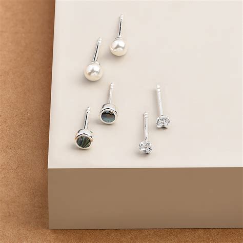 Accessorize London St 3X Seaside Stud Pack - Accessorize India