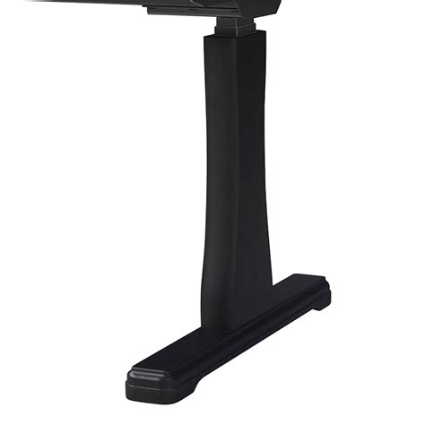 Dual Motor Electric Sit to Stand Workstation with Embedded Pull-Out Dr ...