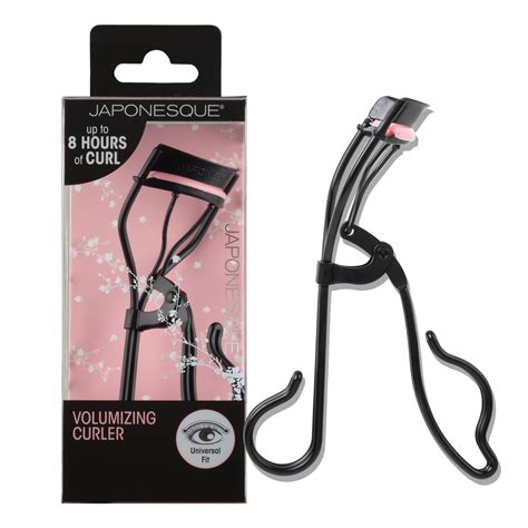 Japonesque Lash Curler Black & Pink Carbon Steel - Walmart.com